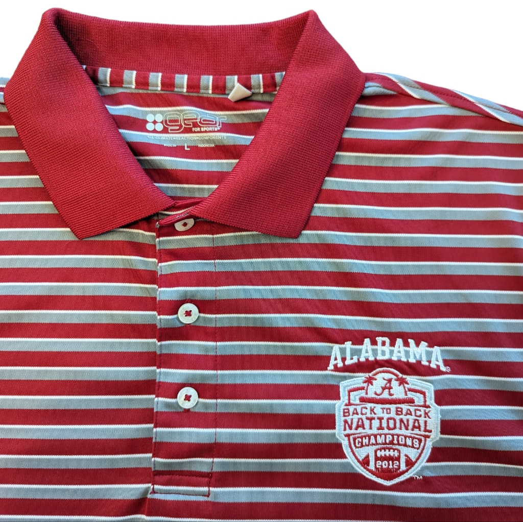 Alabama Crimson Tide Football Polo Alabama Crimson Tide Football Polo